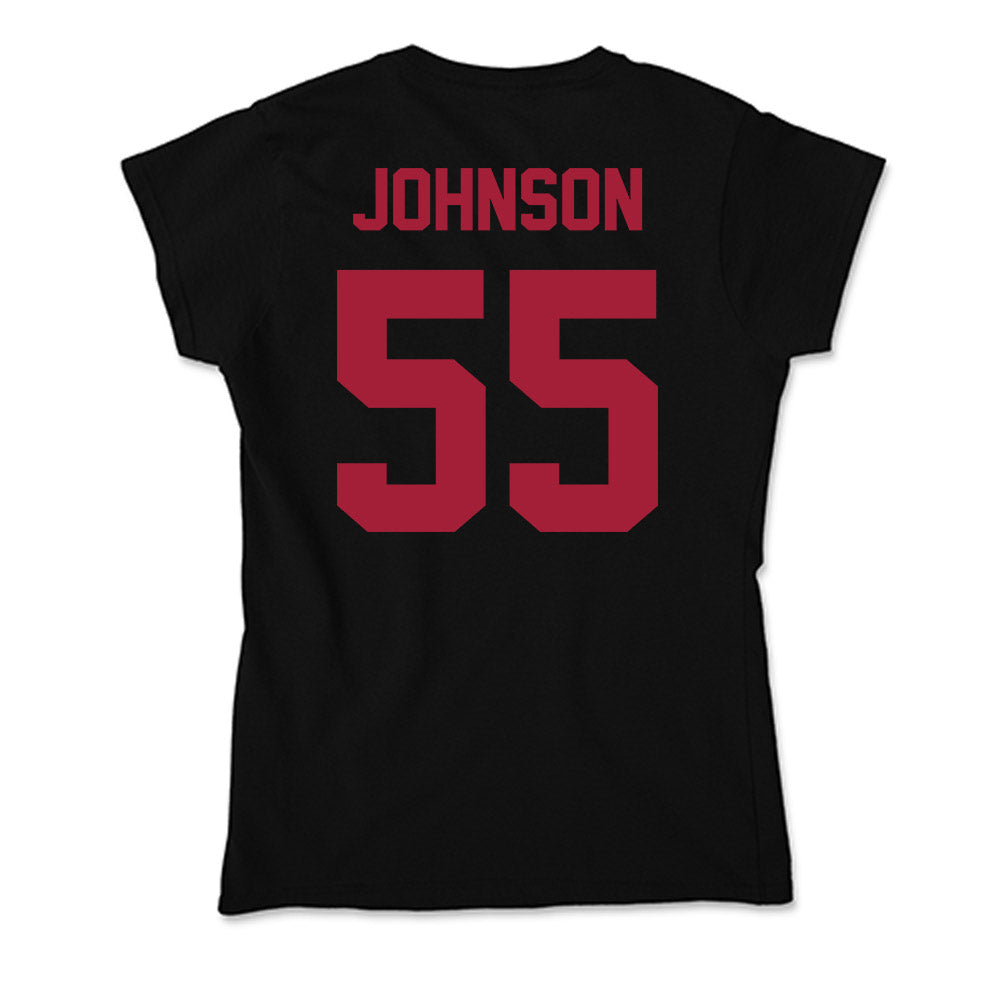 Alabama - NCAA Softball : Alea Johnson - Soft Style Women’s T-Shirt-1