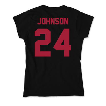 Alabama - Football Alumni : Marquis Johnson - Soft Style Women’s T-Shirt-1