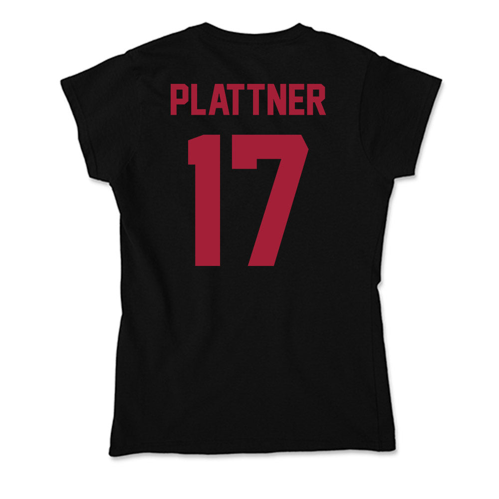 Alabama - NCAA Baseball : Will Plattner - Soft Style Women’s T-Shirt-1