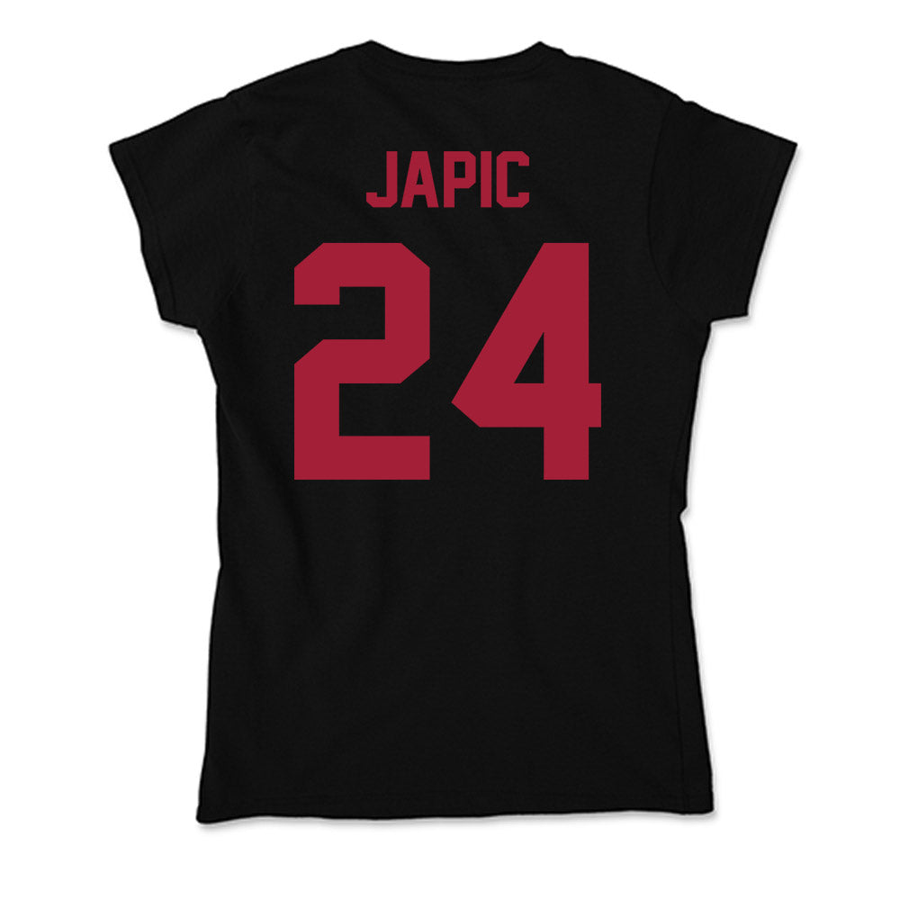 Alabama - NCAA Women's Soccer : Sydney Japic - Soft Style Women’s T-Shirt-1