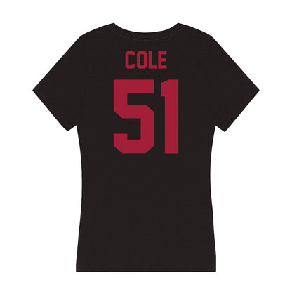 Alabama - Football Alumni : Tommy Cole - Women's V-Neck T-Shirt-1