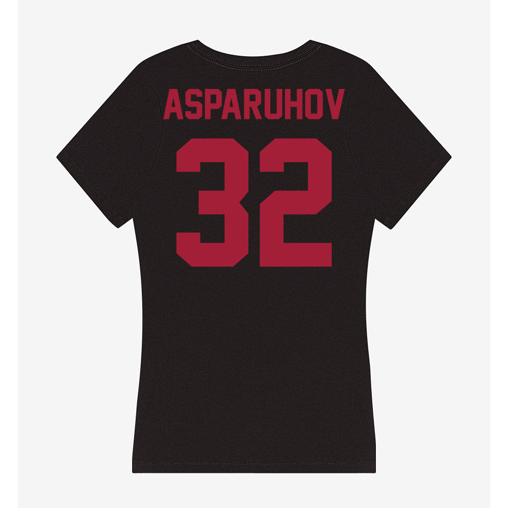 Alabama - NCAA Football : Alex Asparuhov - Women's V-Neck T-Shirt-2