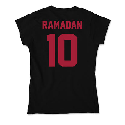 Alabama - NCAA Women's Soccer : Nadia Ramadan - Soft Style Women’s T-Shirt-1