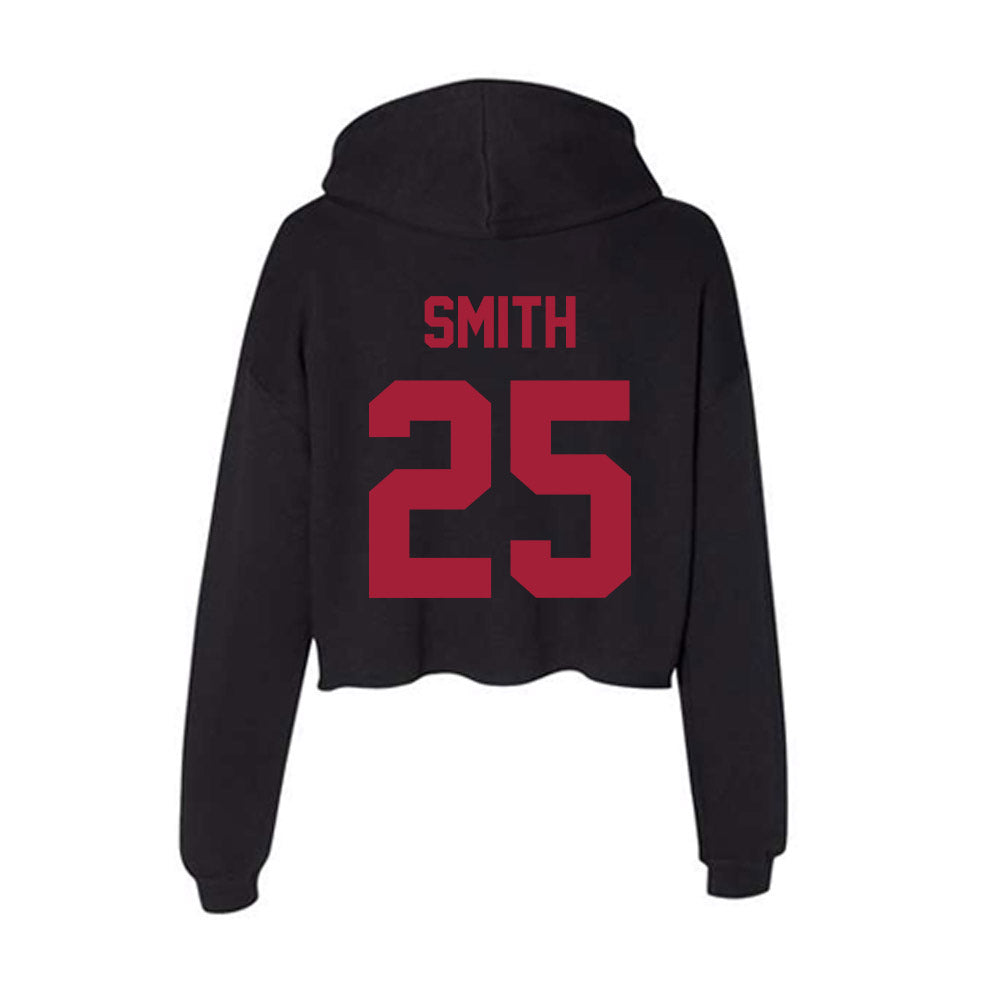 Alabama - NCAA Women's Soccer : Isabel Smith - Women's Crop Fleece Hoodie-1