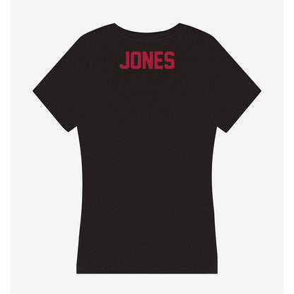 Alabama - NCAA Men's Swimming & Diving : Tanner Jones - Women's V-Neck T-Shirt-2