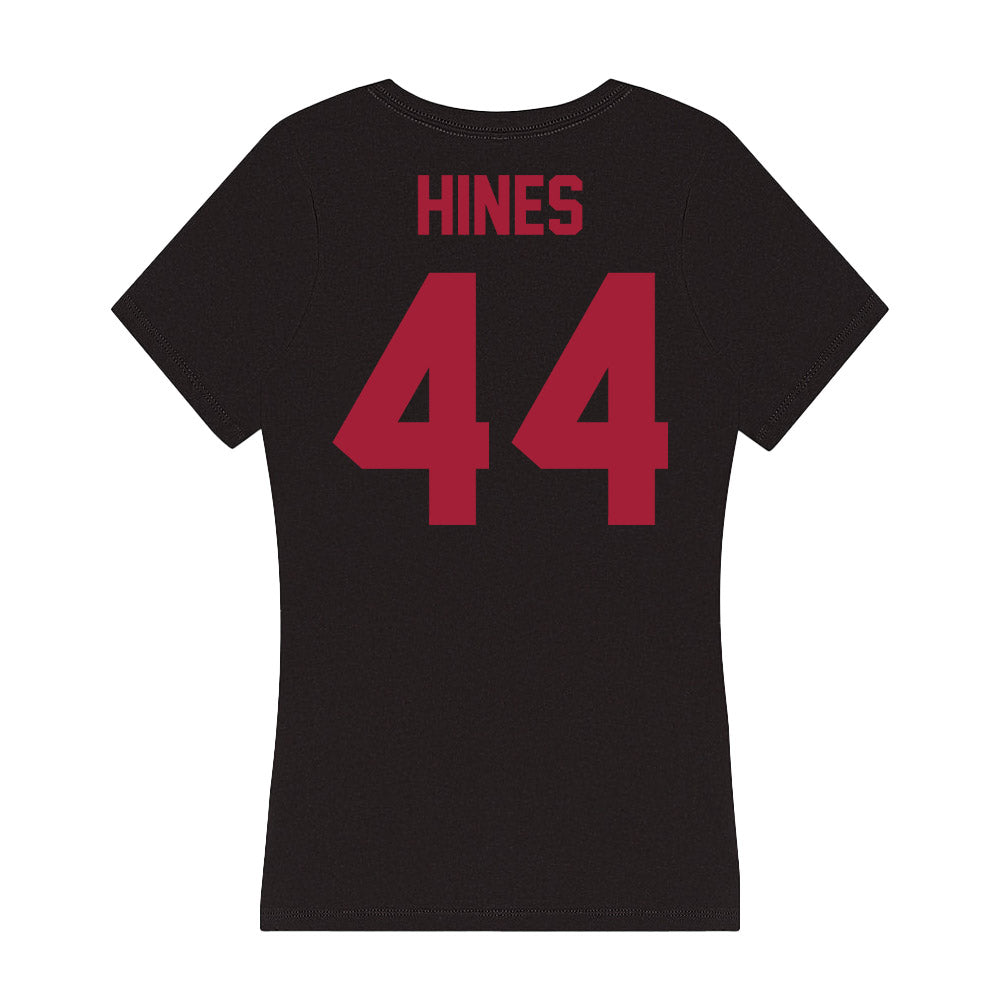 Alabama - Men's Basketball Alumni : Chris Hines - Women's V-Neck T-Shirt-1