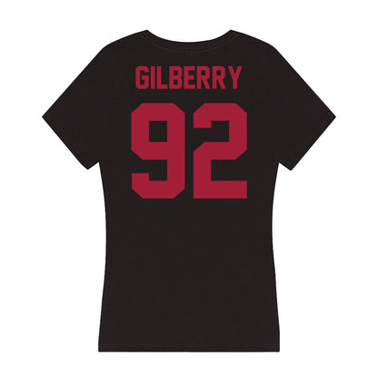 Alabama - Football Alumni : Wallace Gilberry - Women's V-Neck T-Shirt-1