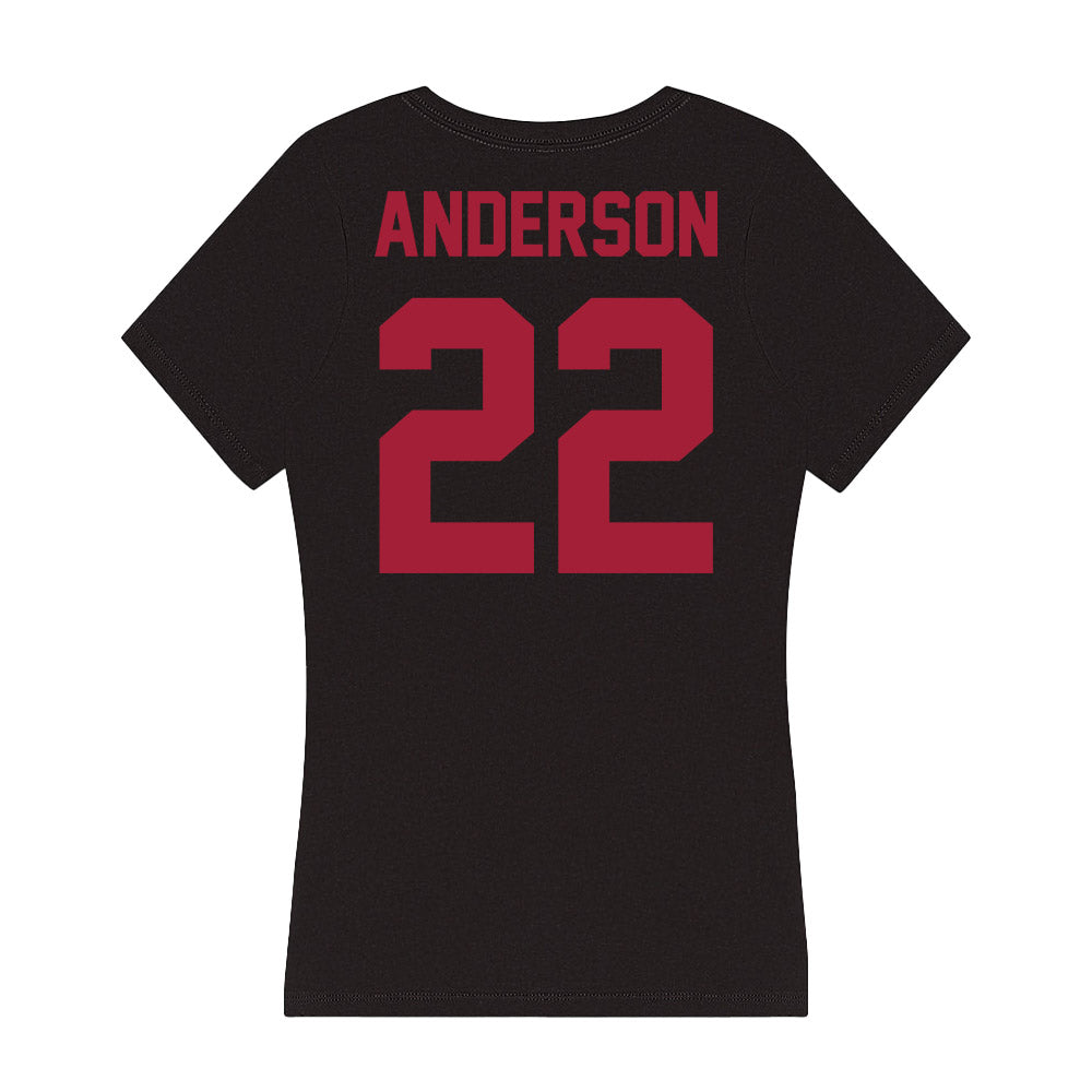 Alabama - Football Alumni : Ryan Anderson - Women's V-Neck T-Shirt-1