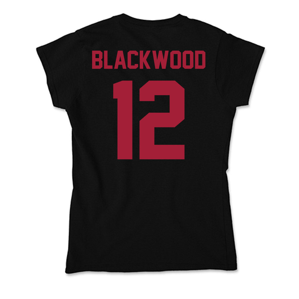 Alabama - NCAA Baseball : JT Blackwood - Soft Style Women’s T-Shirt-1