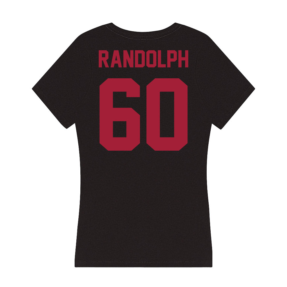 Alabama - Football Alumni : Kendall Randolph - Women's V-Neck T-Shirt-1