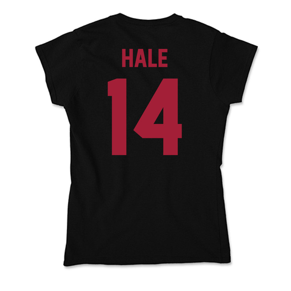 Alabama - NCAA Football : Jalen Hale - Soft Style Women’s T-Shirt-1