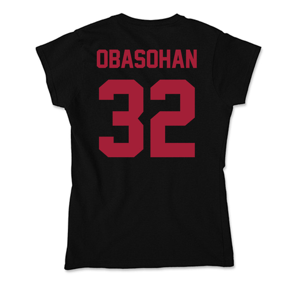 Alabama - Men's Basketball Alumni : Retin Obasohan - Soft Style Women’s T-Shirt-1