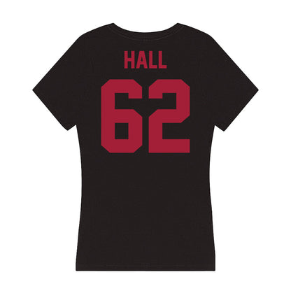 Alabama - Football Alumni : Randy Hall - Women's V-Neck T-Shirt-1