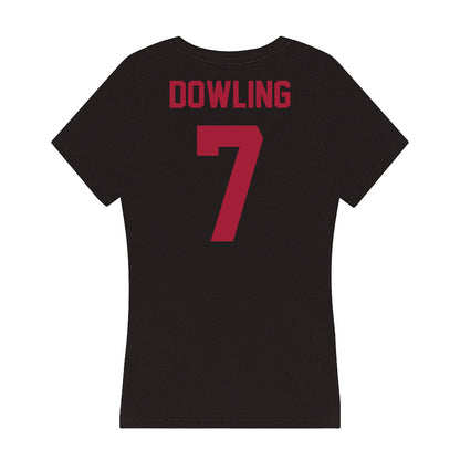 Alabama - Softball Alumni : Bailey Dowling - Women's V-Neck T-Shirt-1