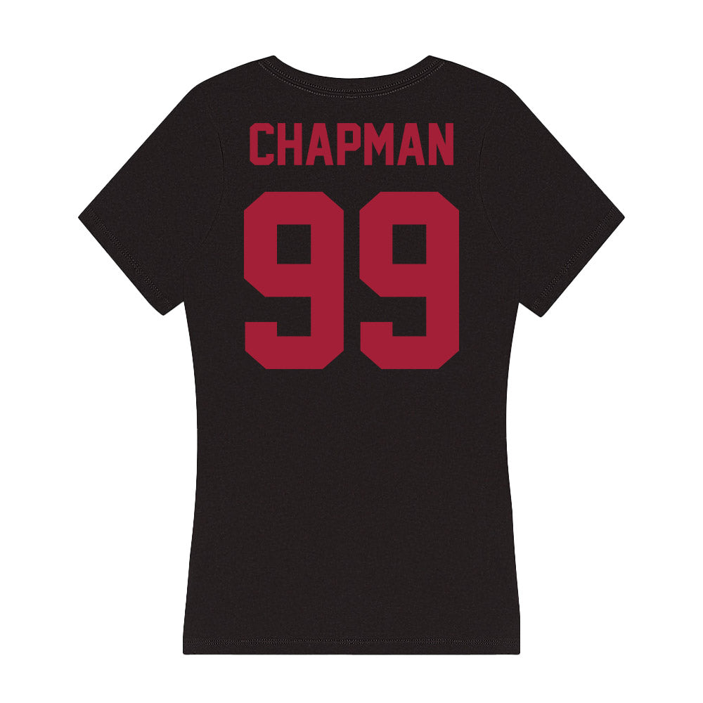 Alabama - Football Alumni : Joshua Chapman - Women's V-Neck T-Shirt-1