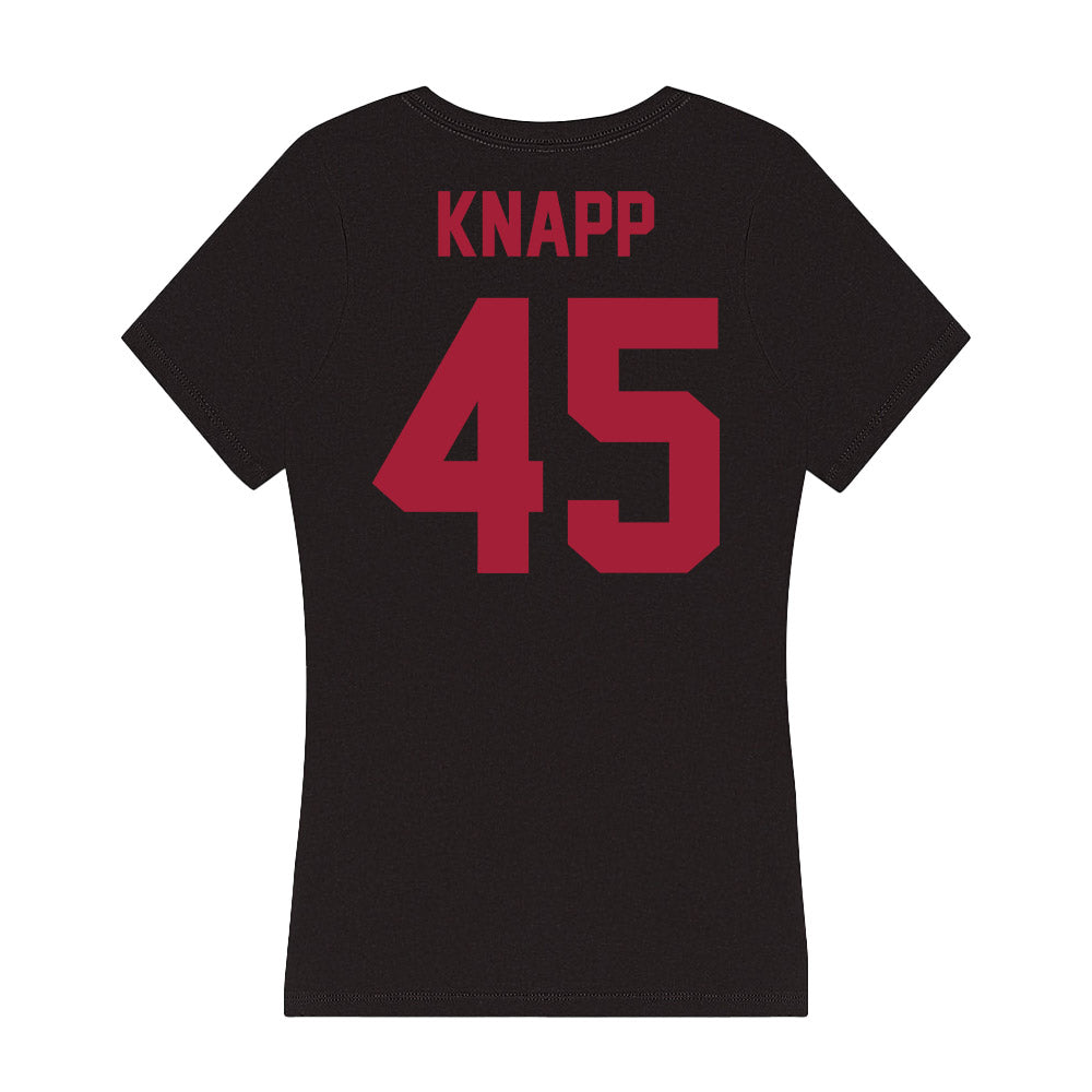 Alabama - Football Alumni : David Knapp - Women's V-Neck T-Shirt-1