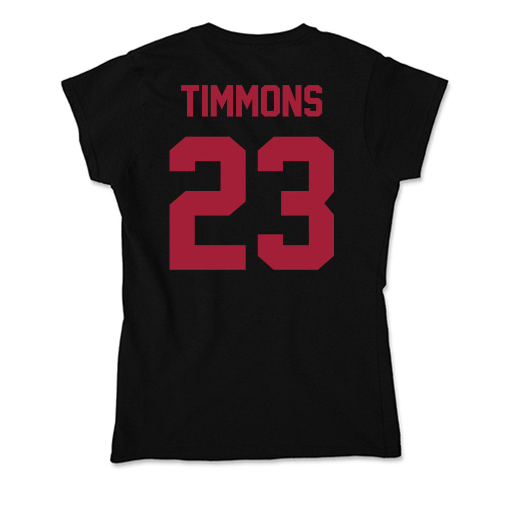 Alabama - NCAA Women's Basketball : Jessica Timmons - Soft Style Women’s T-Shirt-1