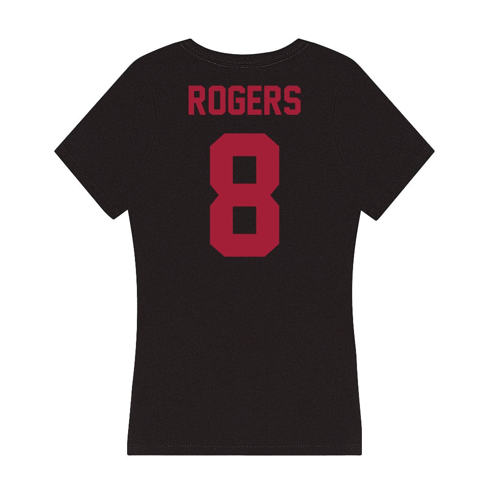 Alabama - Football Alumni : Chris Rogers - Women's V-Neck T-Shirt-1