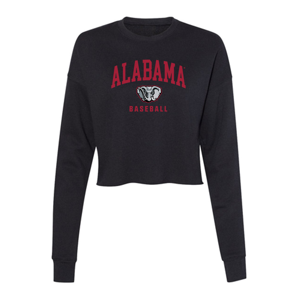 Alabama - NCAA Baseball : Coulson Buchanan - Women's Cropped Crew Fleece-0