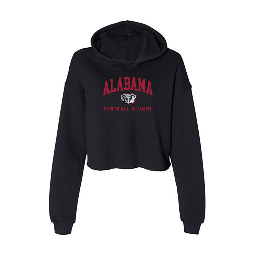 Alabama - Football Alumni : Michael Myers - Women's Crop Fleece Hoodie-0