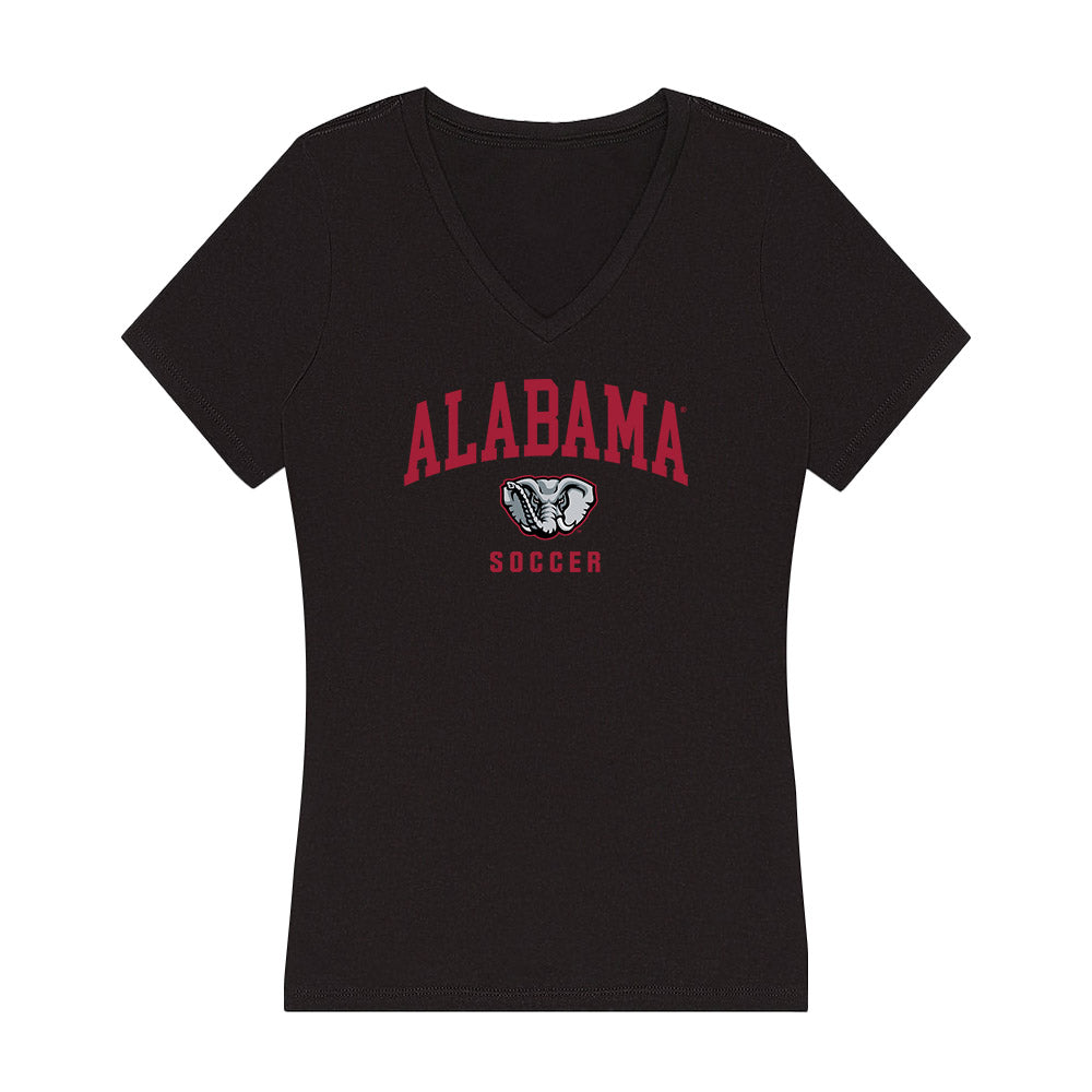 Alabama - NCAA Women's Soccer : Avery Brown - Women's V-Neck T-Shirt-1