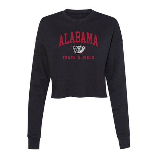 Alabama - NCAA Women's Track & Field : Miracle Ailes - Women's Cropped Crew Fleece-0