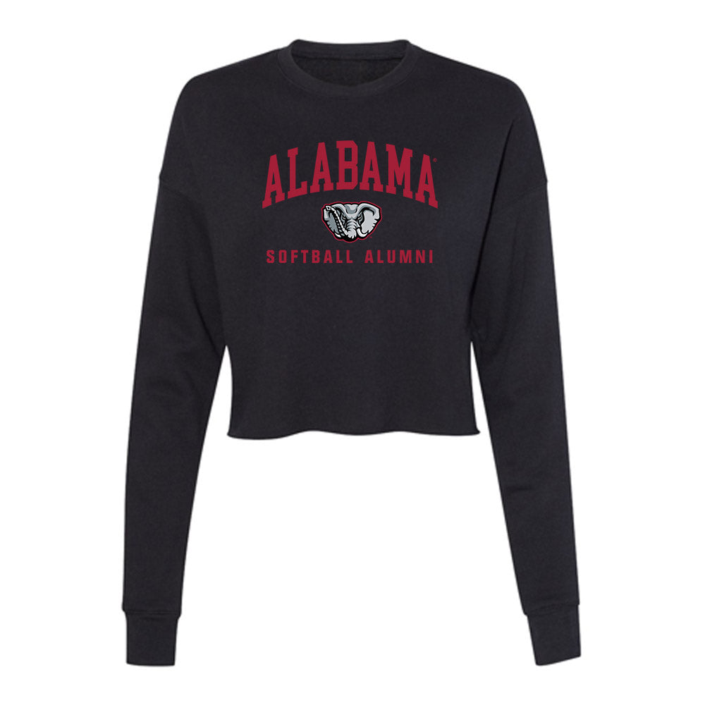 Alabama - Softball Alumni : Jackey Mudd - Women's Cropped Crew Fleece-0