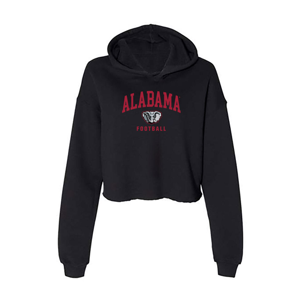 Alabama - NCAA Football : Eryk Anders - Women's Crop Fleece Hoodie-0