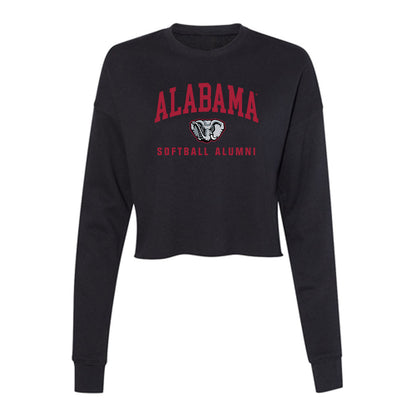 Alabama - Softball Alumni : Charlotte Morgan - Women's Cropped Crew Fleece-0