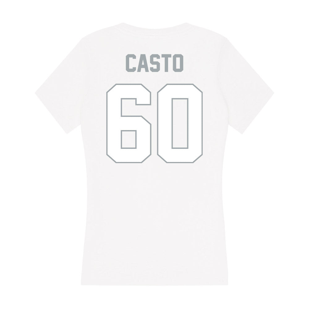 Ohio State - NCAA Football : Cade Casto - Classic Shersey Women's V-Neck T-Shirt-1