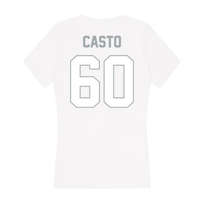 Ohio State - NCAA Football : Cade Casto - Classic Shersey Women's V-Neck T-Shirt-1