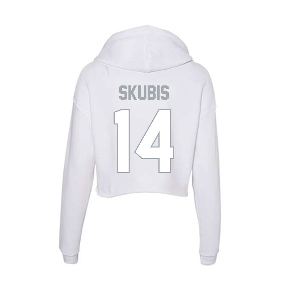 Ohio State - NCAA Men's Soccer : Nick Skubis - Classic Shersey Women's Crop Fleece Hoodie-1