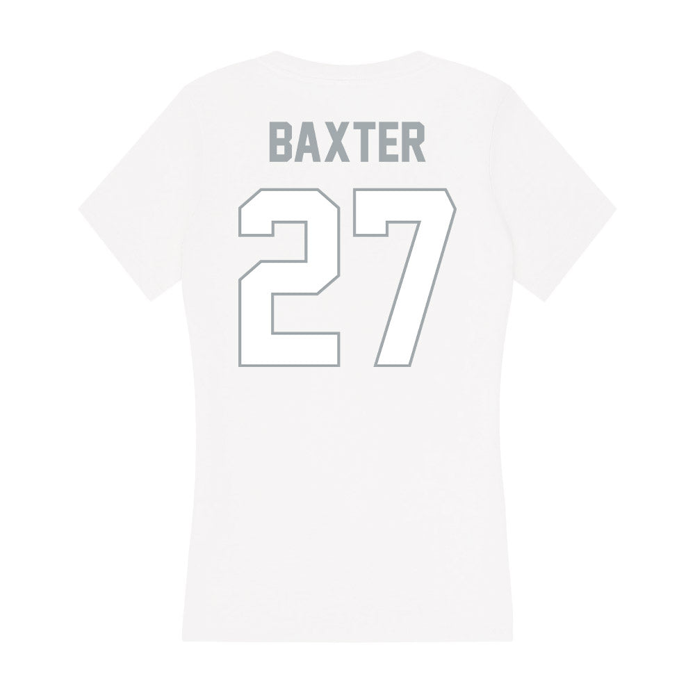 Ohio State - NCAA Women's Ice Hockey : Jordan Baxter - Classic Shersey Women's V-Neck T-Shirt-1