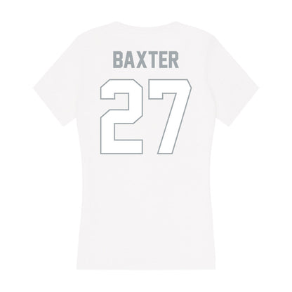 Ohio State - NCAA Women's Ice Hockey : Jordan Baxter - Classic Shersey Women's V-Neck T-Shirt-1