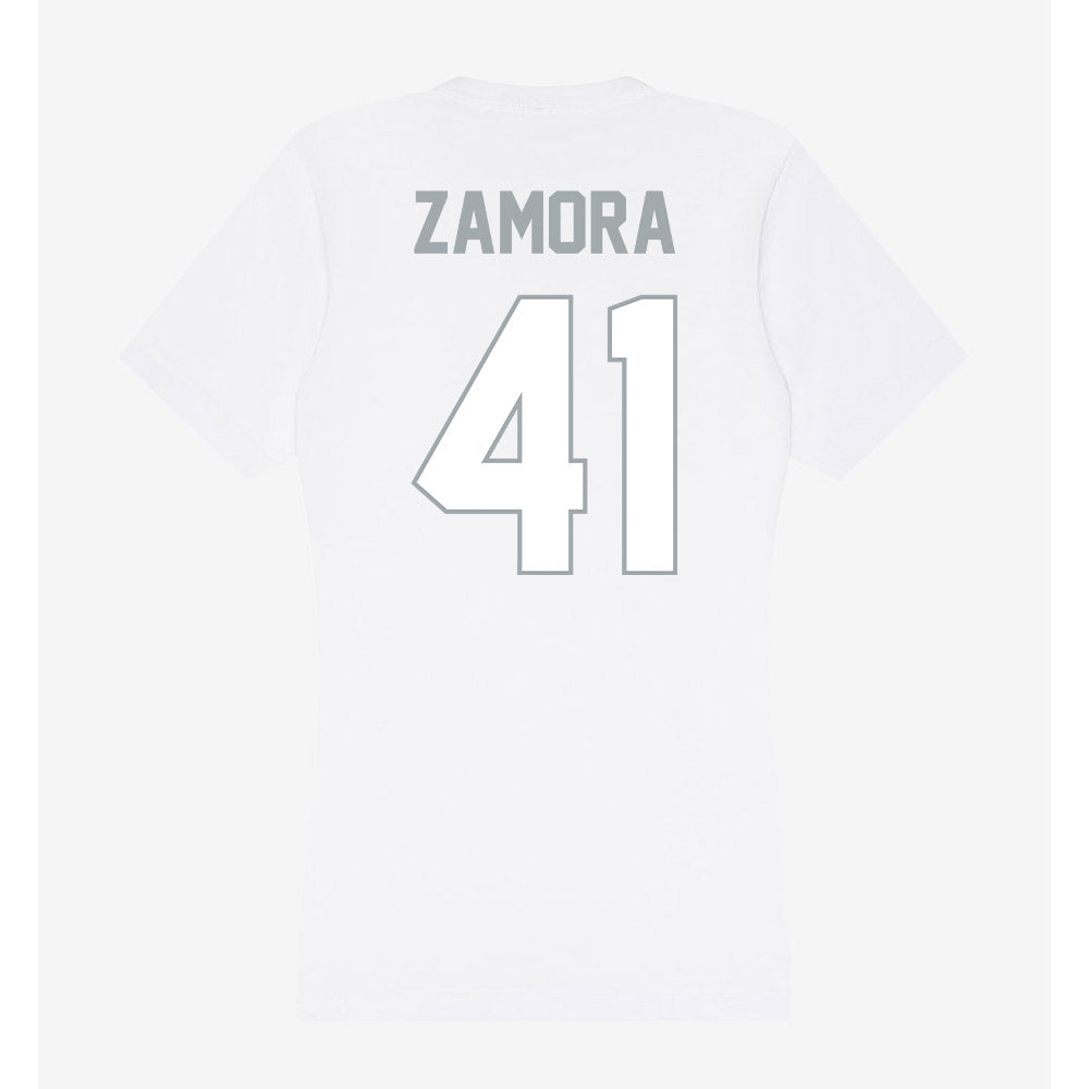 Ohio State - NCAA Baseball : Ryan Zamora - Women's V-Neck T-Shirt-1