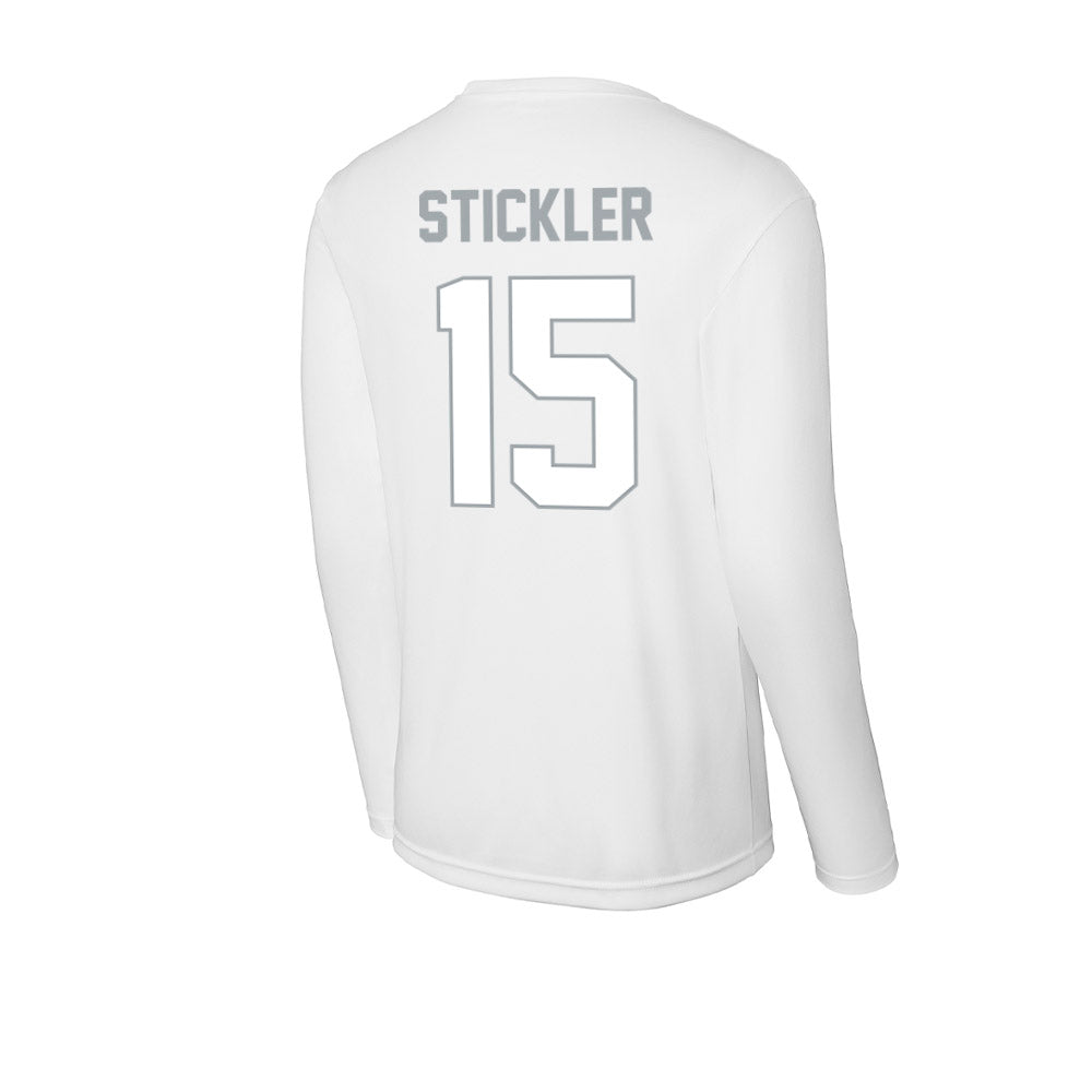 Ohio State - NCAA Women's Lacrosse : Mackie Stickler - Activewear Long Sleeve T-Shirt-1