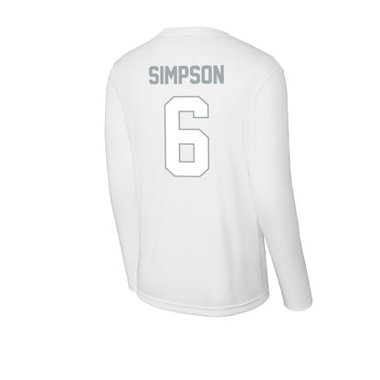 Ohio State - NCAA Baseball : Maddix Simpson - Classic Shersey Activewear Long Sleeve T-Shirt-1