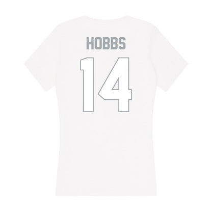 Ohio State - NCAA Women's Basketball : Ella Hobbs - Classic Shersey Women's V-Neck T-Shirt-1