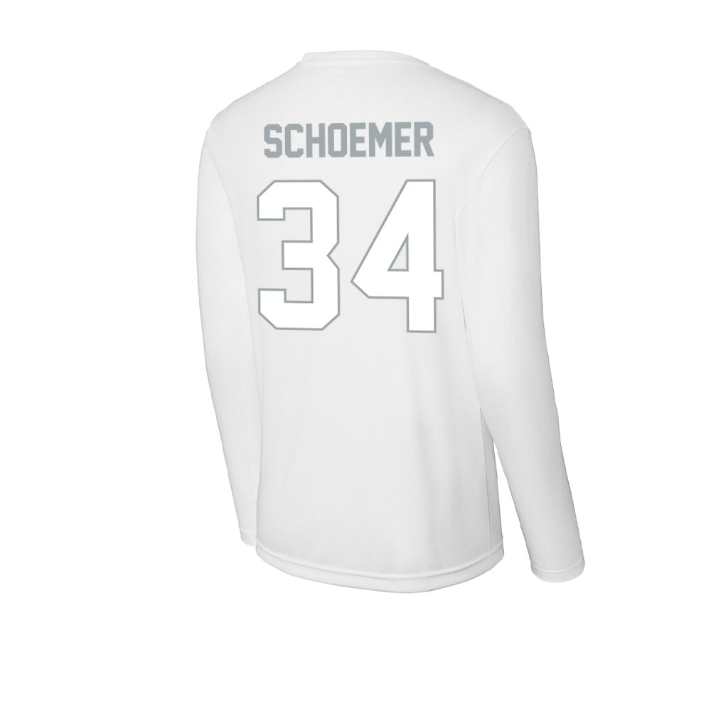 Ohio State - NCAA Women's Lacrosse : Audrey Schoemer - Activewear Long Sleeve T-Shirt-1
