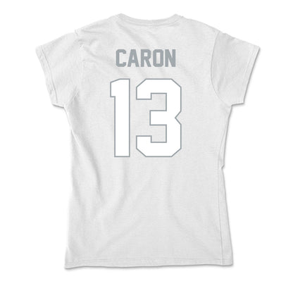 Ohio State - NCAA Men's Ice Hockey : Felix Caron - Soft Style Women’s T-Shirt-1