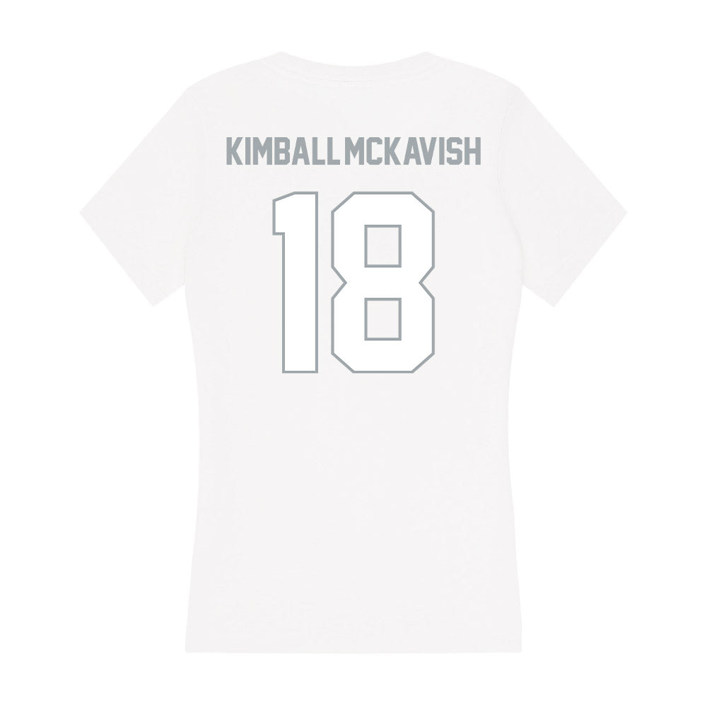 Ohio State - NCAA Women's Lacrosse : Amani Kimball-McKavish - Classic Shersey Women's V-Neck T-Shirt-1