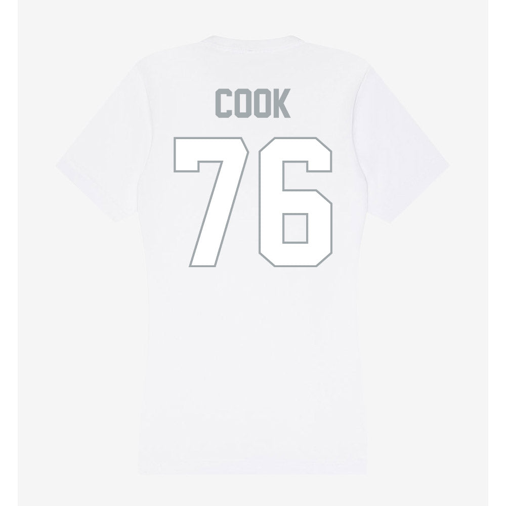 Ohio State - NCAA Football : Jake Cook - Classic Shersey Women's V-Neck T-Shirt-1