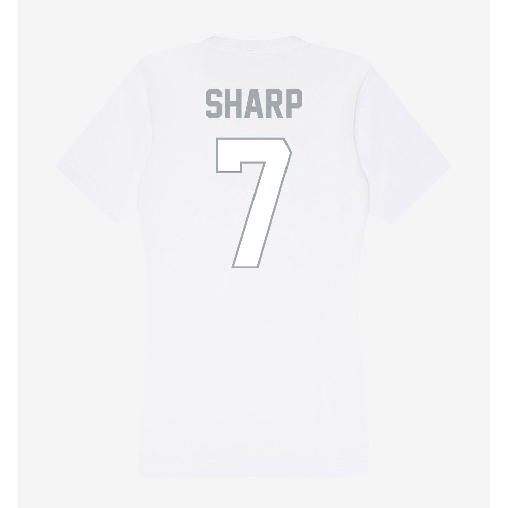 Ohio State - NCAA Men's Lacrosse : Brad Sharp - Women's V-Neck T-Shirt-1