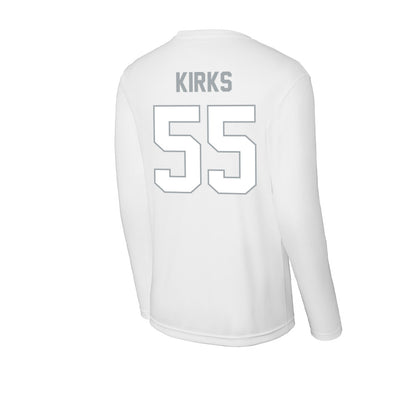 Ohio State - NCAA Football : Dominic Kirks - Activewear Long Sleeve T-Shirt-1