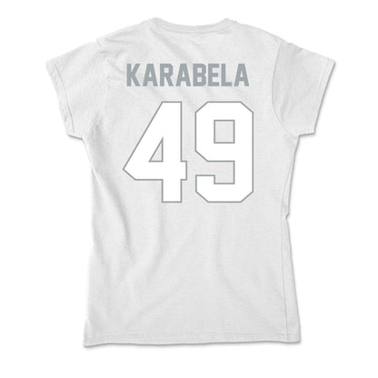 Ohio State - NCAA Men's Ice Hockey : Jake Karabela - Soft Style Women’s T-Shirt-1