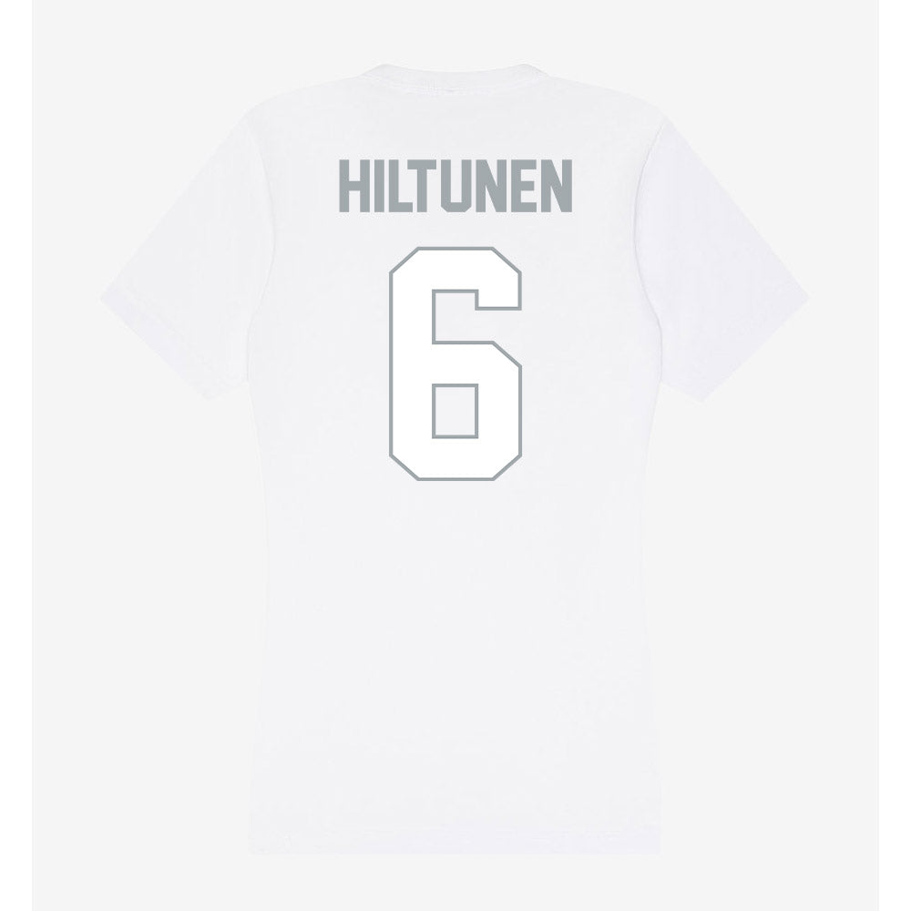 Ohio State - NCAA Women's Soccer : Nette-Nina Hiltunen - Women's V-Neck T-Shirt-1