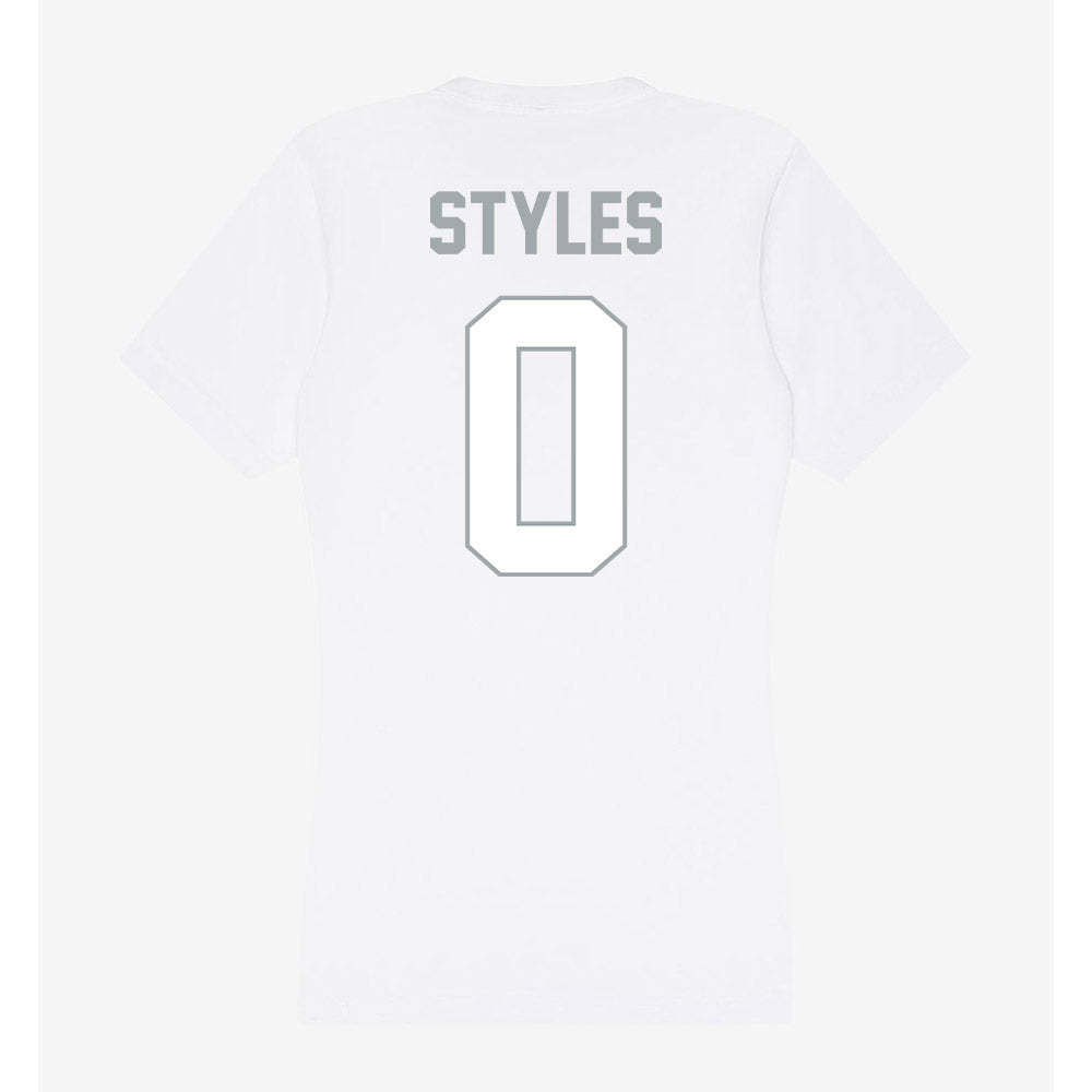 Ohio State - NCAA Football : Sonny Styles - Women's V-Neck T-Shirt-1