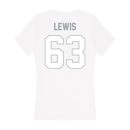 Ohio State - NCAA Men's Ice Hockey : Nathan Lewis - Classic Shersey Women's V-Neck T-Shirt-1