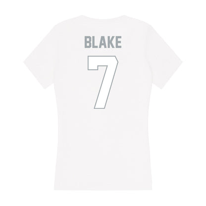 Ohio State - NCAA Men's Lacrosse : Henry Blake - Classic Shersey Women's V-Neck T-Shirt-1