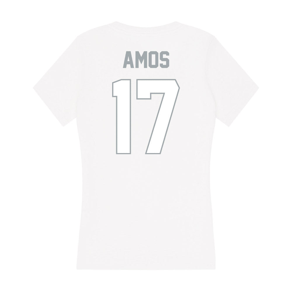 Ohio State - NCAA Women's Ice Hockey : Jocelyn Amos - Classic Shersey Women's V-Neck T-Shirt-1